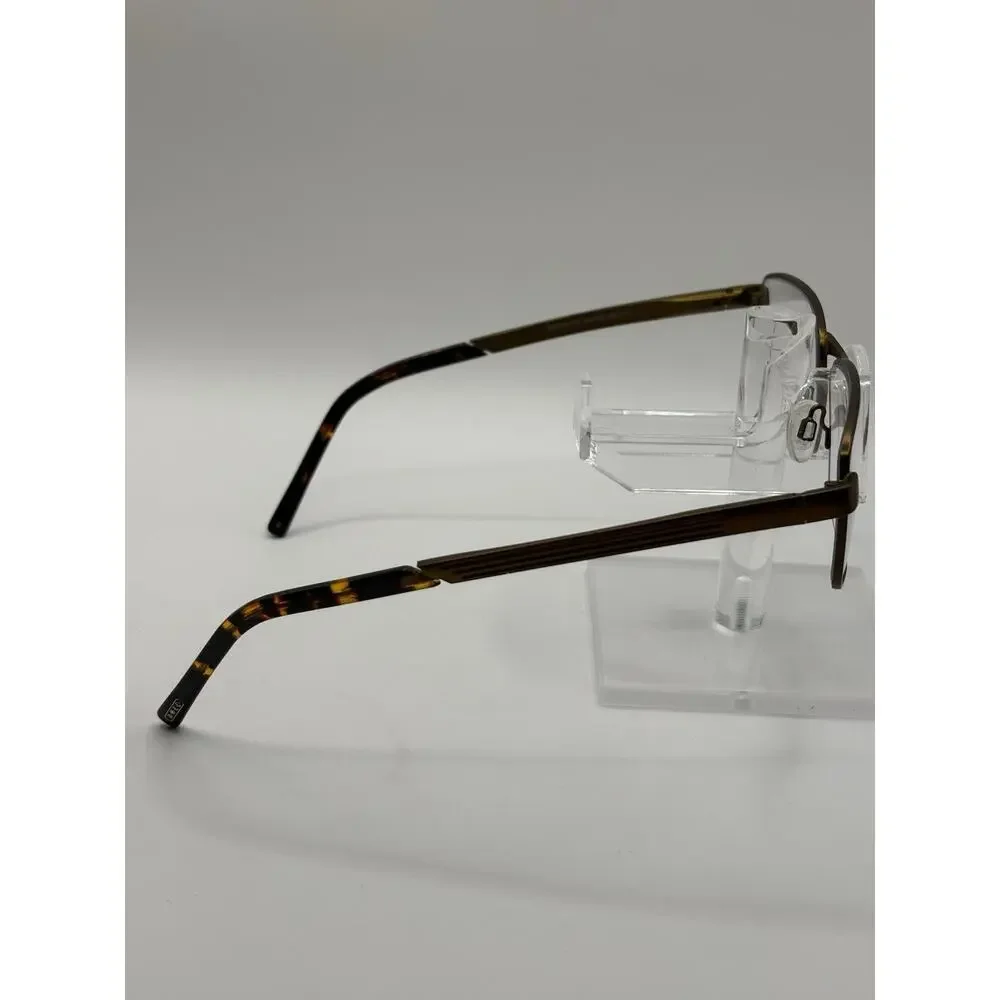 BMEC Big Moment Eyeglass Frames Multicolor Metal 57-16-145 Spring Hinge